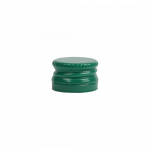 Groene Aluminium PP18 schroefdop met Garantiesluiting