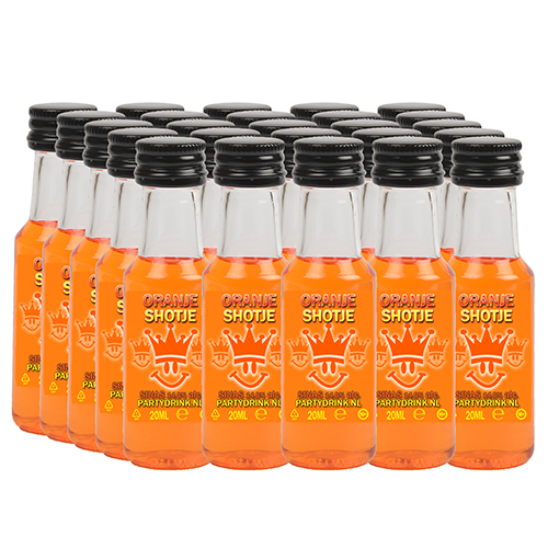 Wonderbaarlijk Oranje Shotje met sinaasappelsmaak | Oranje drinkt lekker weg bij JJ-56