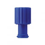 Spuit Luer Lock Afsluitdopje blauw